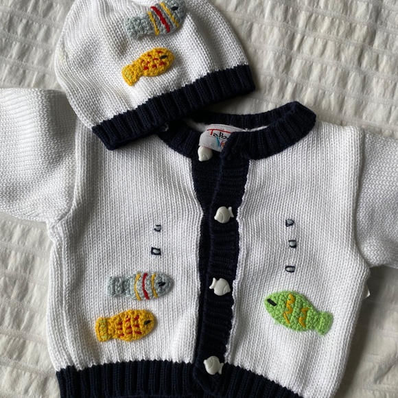 Baby vintage cardigan - Picture 1 of 2